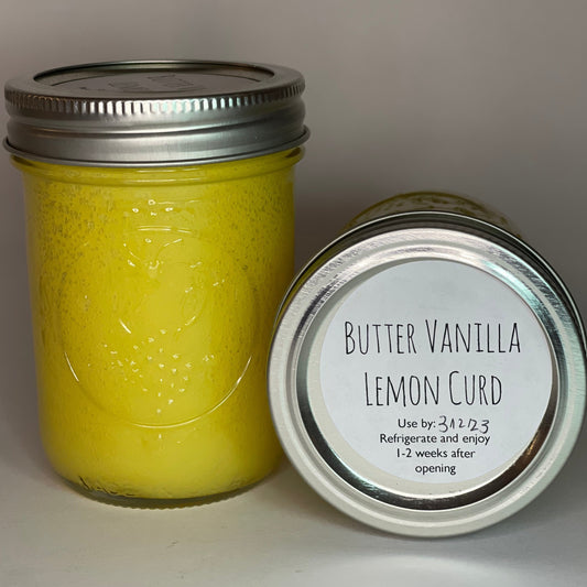 Butter Vanilla Lemon Curd